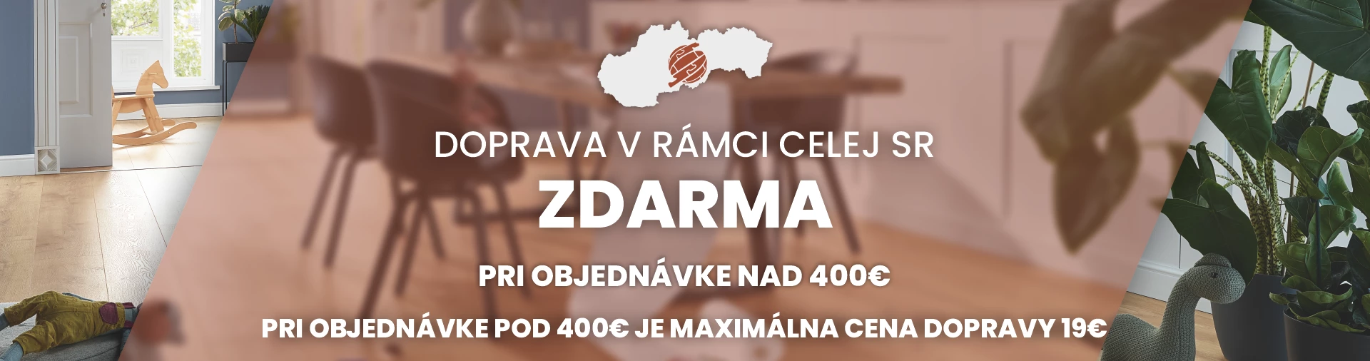 Doprava ZDARMA nad 400 +