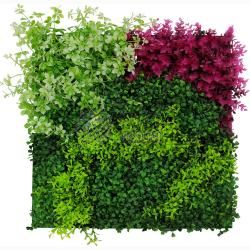 JANGAL MODULAR WALL - DESIGN FLORA 11119 Pink Mixed Flora