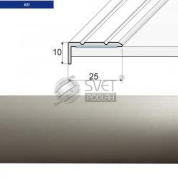 SCHODOVY PROFIL INOX SAMOLEPIACI 0,90 A31