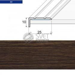 SCHODOVY PROFIL WENGE KONGO SAMOLEPIACI 2,7 A31