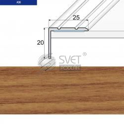 *SCHODOVY PROFIL DUB JANTAROVY -BURST SAMOLEPIACI 2,7 A36