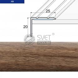 SCHODOVY PROFIL MERBAU SAMOLEPIACI 2,7 A36
