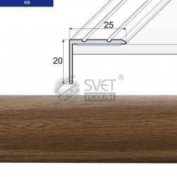 SCHODOVY PROFIL ORECH CHILE SAMOLEPIACI 0,90 A36